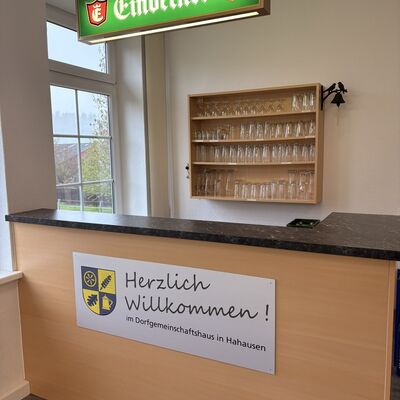 Bild vergr&ouml;&szlig;ern: DGH Hahausen - Theke